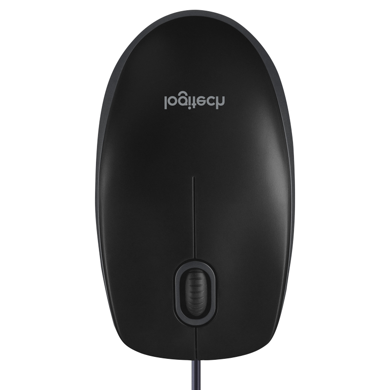 罗技(Logitech)B100企业版 鼠标 有线鼠标