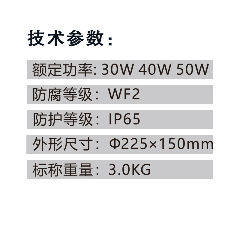 荣的RS LED泛光灯ZR8185 50W高清大图
