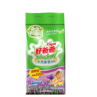 好爸爸Kispa天然薰香洗衣粉皂粉1.2千克加送300克