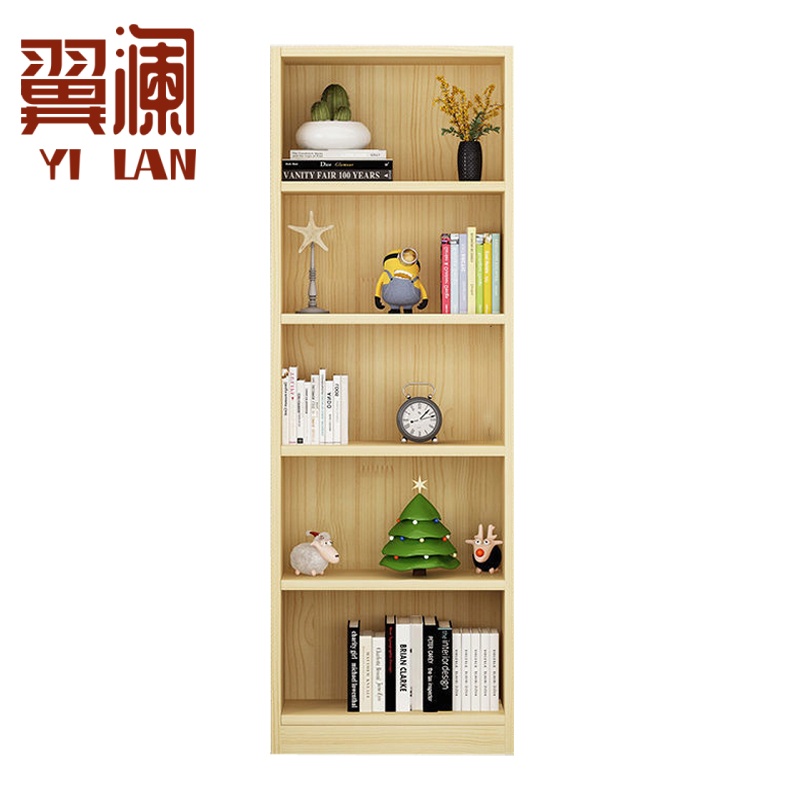 翼澜 木质书架 60cm 个高清大图