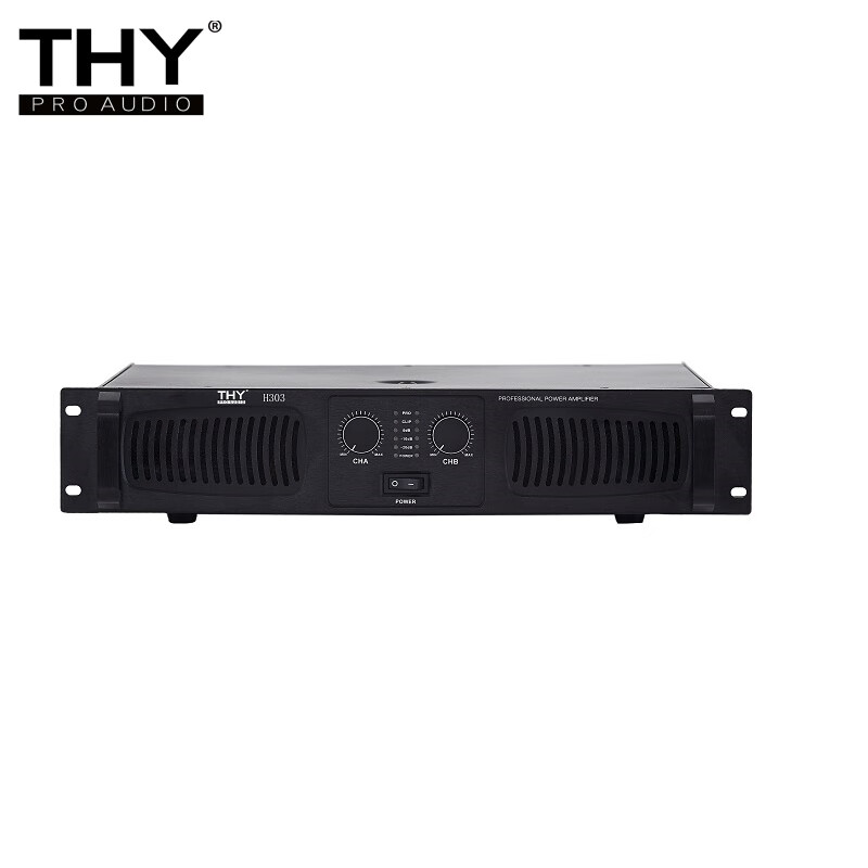 THYPROAUDIO功放H303 功放H303黑色2*300W