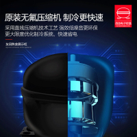 友田(YOUTIAN)熟食商用展示柜 豪华圆弧后开门冰柜卧式展示柜 卤菜鸭脖冷藏柜冷鲜肉冷冻保鲜柜