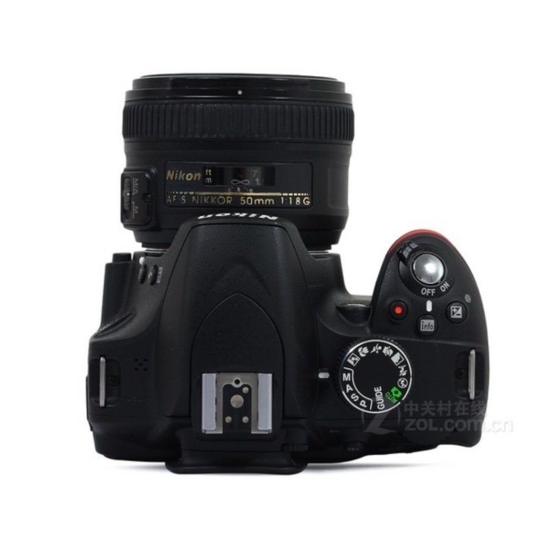[店保五年]尼康D3200+50 1.8G定焦人像镜头套机 入门级单反相机 家用全新套机 全新港版高清大图