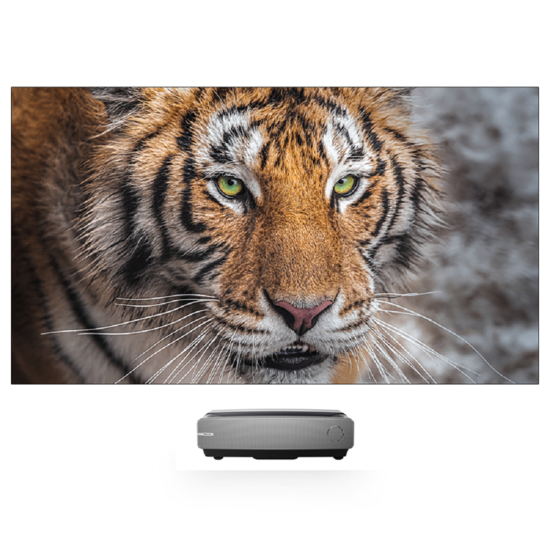 海信激光电视 100L5G(主机) 100寸 护眼 菲涅尔仿声屏 0有害蓝光 3+64GB 4K+HDR影院级高清画质