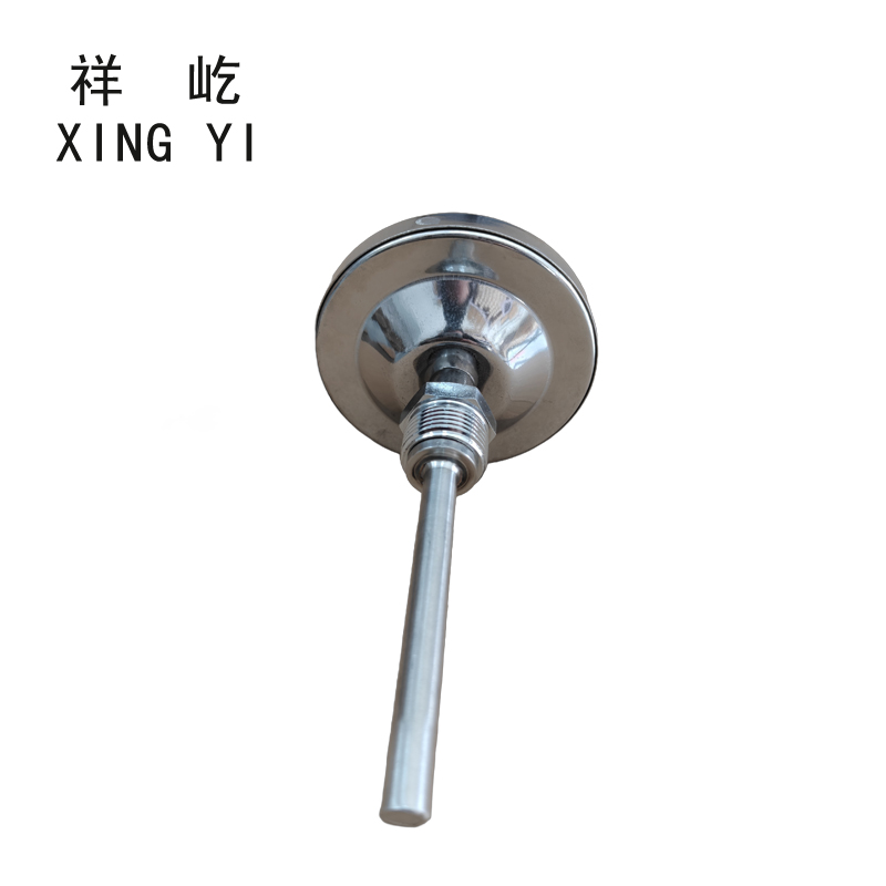 祥屹 双金属温度表 WSS401 0-150度 杆长100MM 块高清大图