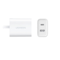 绿联（UGREEN）充电头30W多口苹果充电器USB/Type-C双口快充头适用iPhone16/15/14ProMax