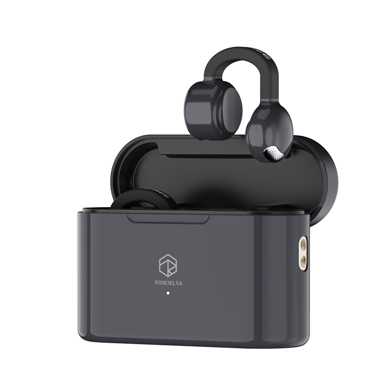 弱水时砂OpenFeel【2025新款】蓝牙耳机耳夹式 气骨传导概念不入耳真无线HIFi 通话降噪挂耳运动跑步开放式高清大图