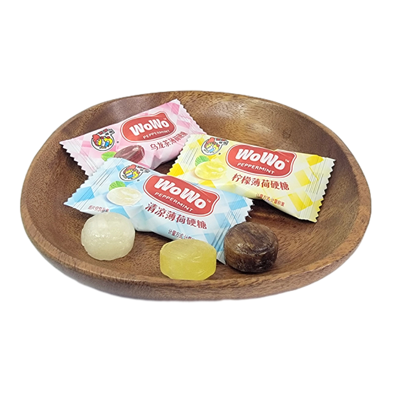 喔喔清凉薄荷硬糖散装250g婚庆结婚喜糖年货午后休闲零食品高清大图