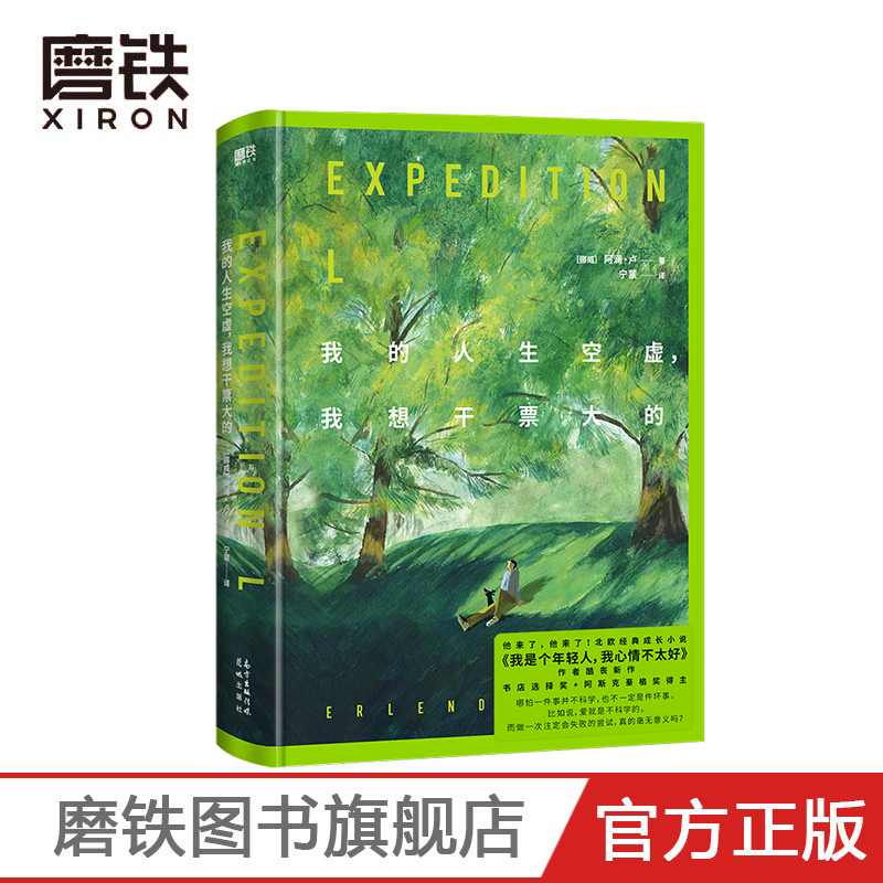 [正版]我的人生空虚 我想干票大的 他来了 他来了 北欧头号小说 我是个年轻人 我心情不太好 作者酷丧新作 阿澜