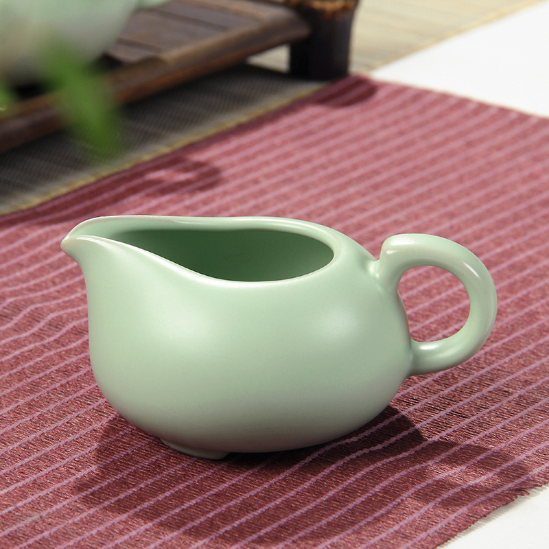 常生源 功夫茶具套装 仿宋汝窑开片茶壶茶杯陶瓷茶漏整套 汝窑怡然