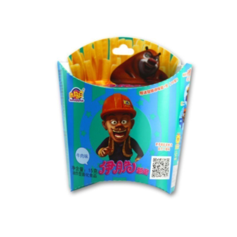 金添动漫熊出没薯条牛肉味15g