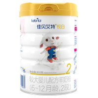 [无积分]佳贝艾特(kabrita)悦白2段800g*6罐 较大婴儿配方羊奶粉