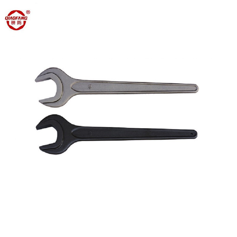 桥防(QIAOFANG) QF3302 中泊集团钢制德标单头呆扳手 22mm