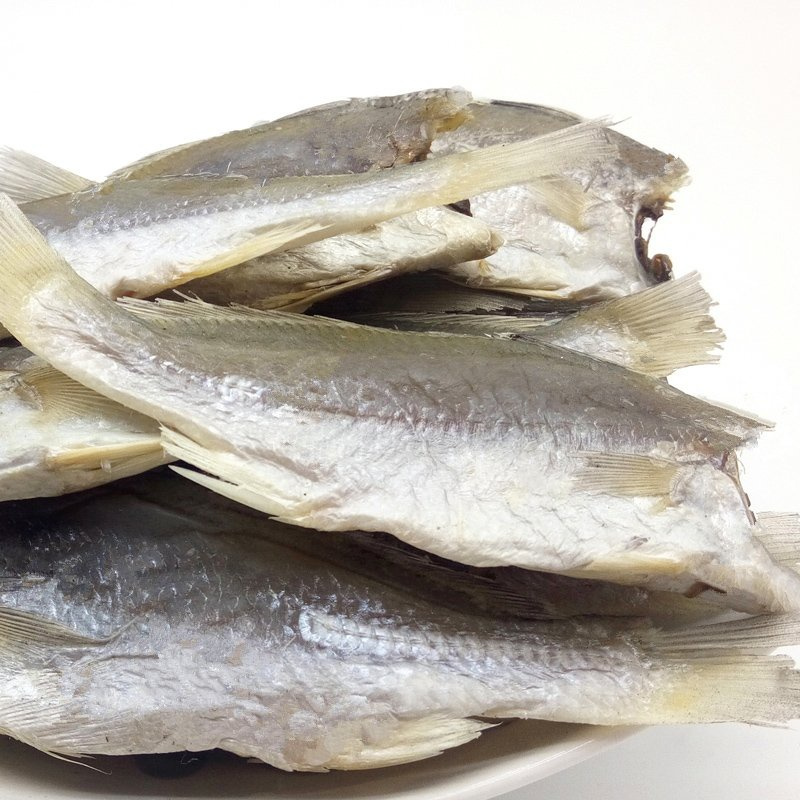 海捕黄花鱼干 渔家自晒咸鱼干黄鱼干海鲜干货干黄花鱼 海鲜海产干货 深海捕捞 黄花鱼干约一斤