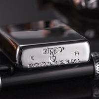 原装ZIPPO打火机正品 盔甲镜子 167 限量正版防风zp 之宝专柜正版