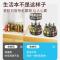 1层不可旋转 厨房调料置物架多功能不锈钢家用收纳台面360度旋转调味品架子