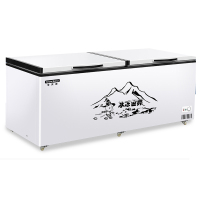 雪贝娜卧式冰柜商用大容量冷冻冷藏柜保温柜商用展示柜