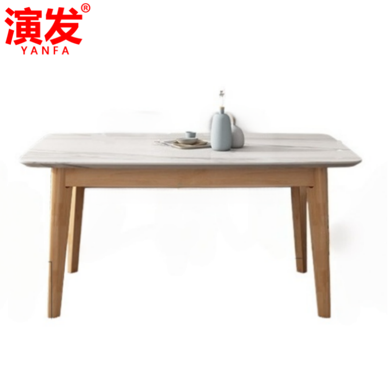 演发餐桌1.2米一桌四椅套高清大图