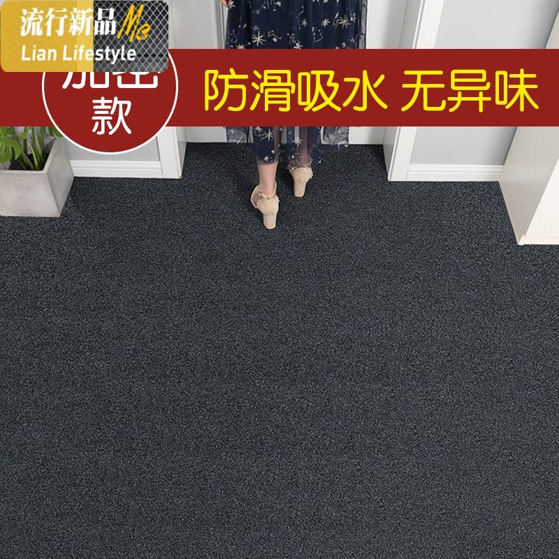 入户口地垫垫进大面积防滑脚垫家用卧室厨房地毯垫可裁剪 三维工匠图片