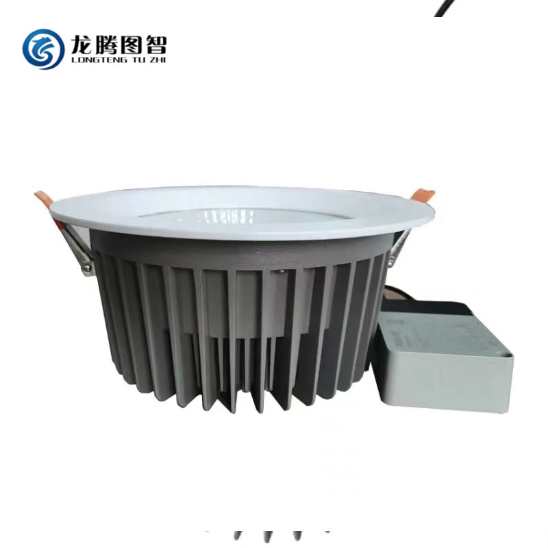 龙腾图智 LED明装嵌入式筒灯 LT537-2-100-C高清大图