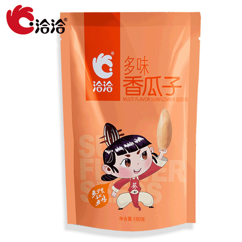 洽洽多味瓜子香瓜子恰恰葵花籽坚果炒货零食恰恰好180g