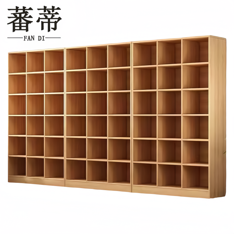 蕃蒂书柜3.5米台高清大图
