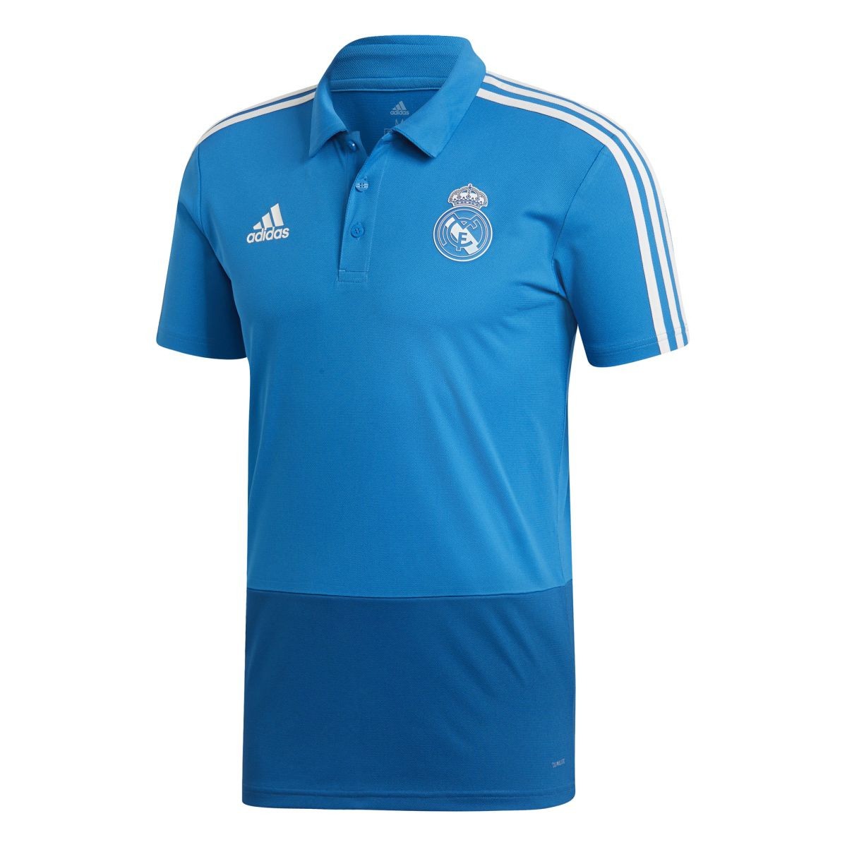 阿迪达斯(adidas)2019夏季REAL POLO 男子足球皇马短袖POLO衫运动T恤DZ9308