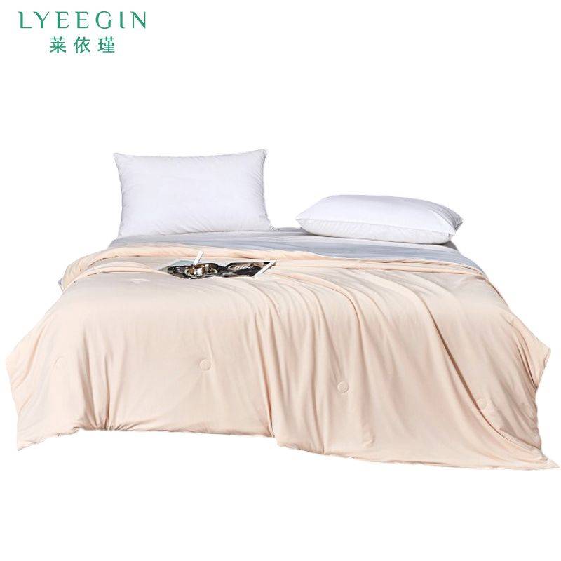 莱依瑾 A类凉感丝 夏凉被 150*200cm/张高清大图