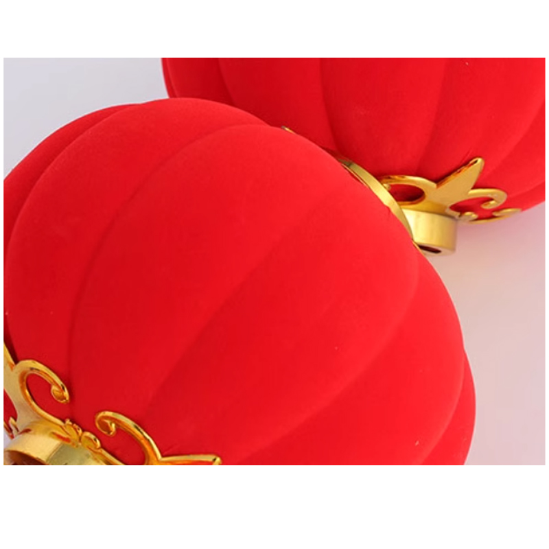 锦瑞星 植绒小灯笼 25#3连 /个高清大图