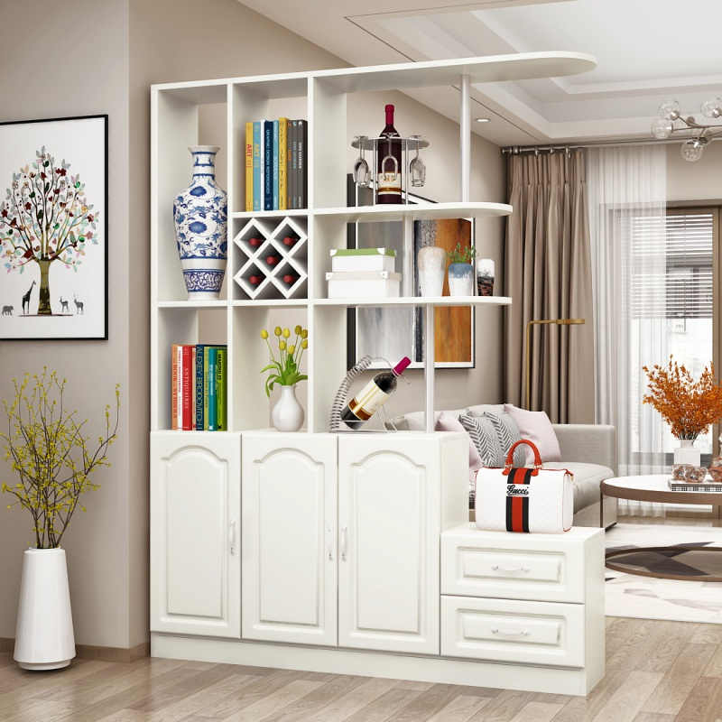 寻木匠酒柜现代简约客厅隔断柜屏风柜进间厅柜装饰柜置物架鞋柜玄关柜