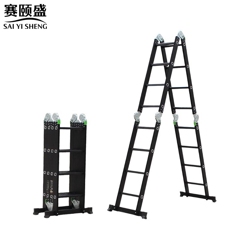 赛颐盛 四折四步梯2mm厚度1400*600*2200mm个