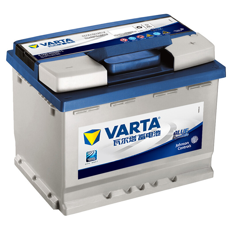 瓦尔塔(VARTA)汽车电瓶蓄电池蓝标L2-400 12V大众速腾宝来帕萨特朗逸科鲁兹明锐晶锐标致307以旧换新上门安装