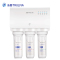 沁园(QINYUAN)净水器家用直饮机厨下式400G反渗透净水机KRL3863+LNW580-5W热式饮水机套餐大通量
