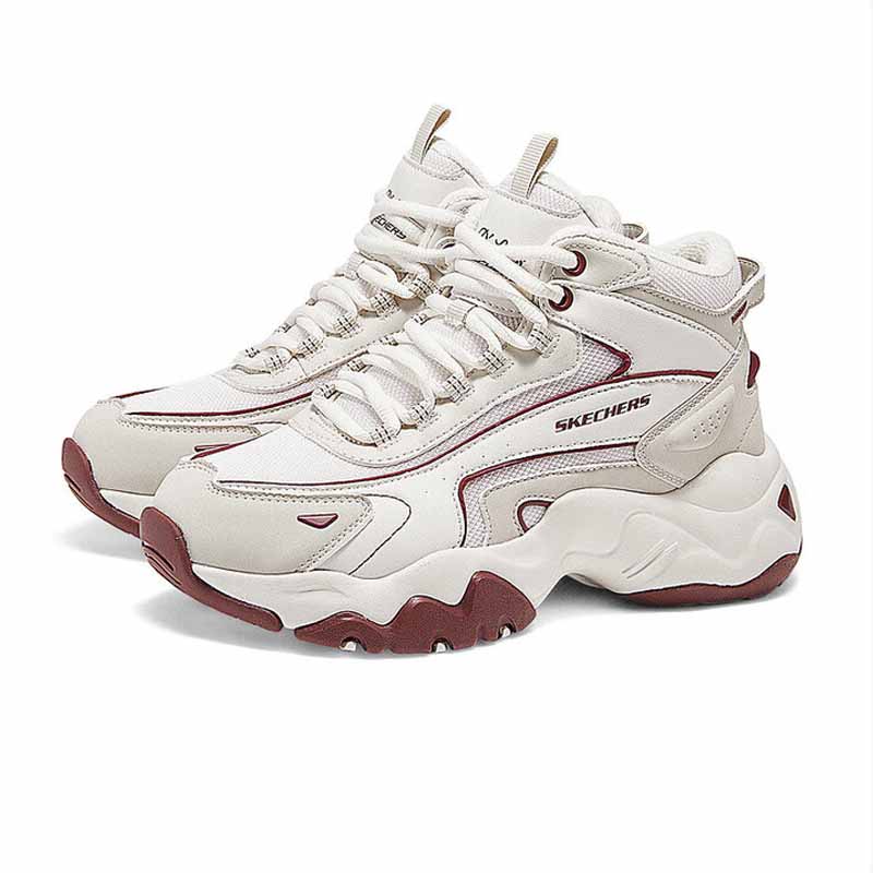 斯凯奇女款休闲休闲鞋加绒168015/OFWR-10双高清大图