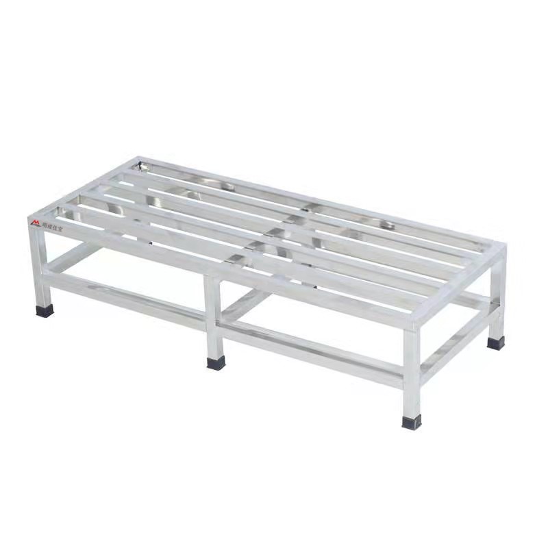 明焌佳宝加厚 不锈钢置物架 不锈钢米面架 1800*600*300 银色