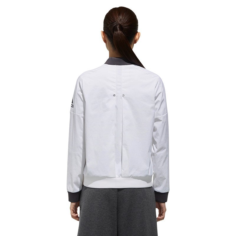 阿迪达斯(adidas) 女装春秋防风运动休闲棒球服DM5258