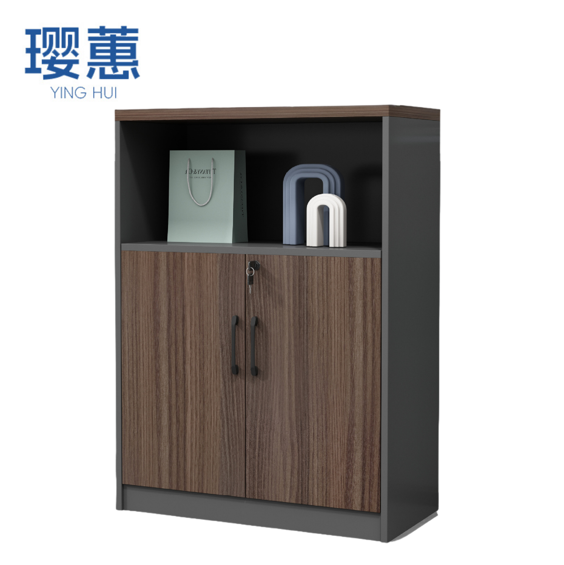 璎蕙 文件柜2门台高清大图