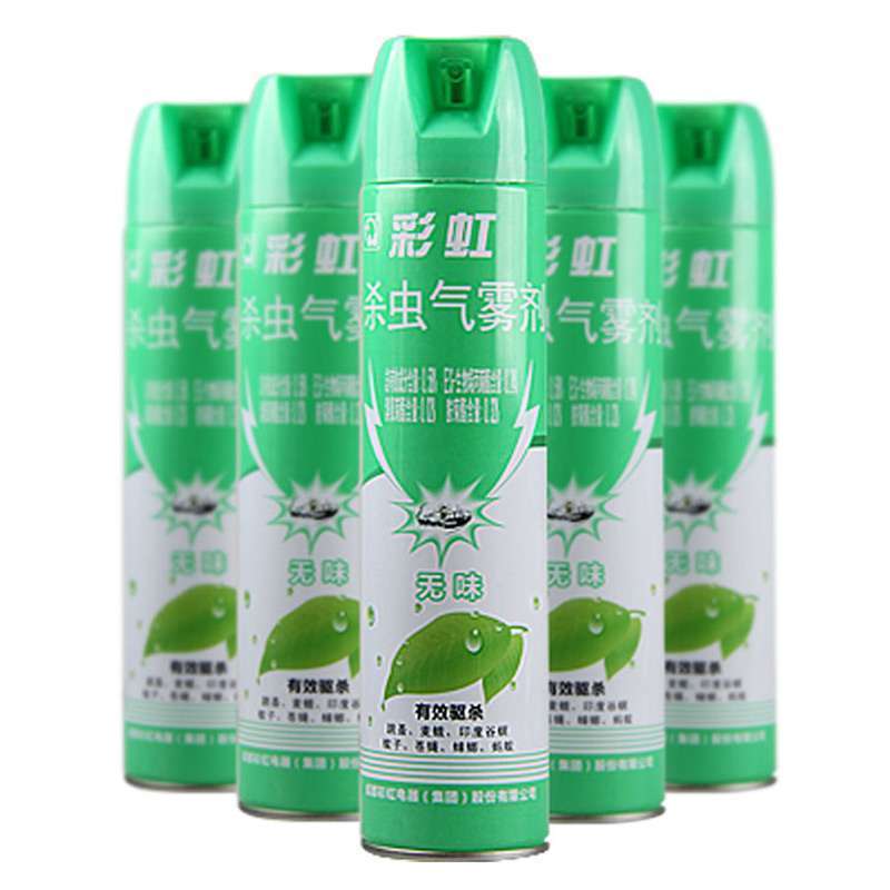 彩虹杀虫气雾剂无味600ml