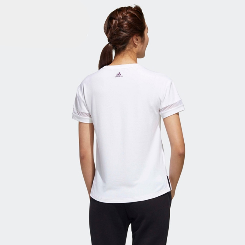 Adidas阿迪达斯女子短袖T恤GJ9023高清大图