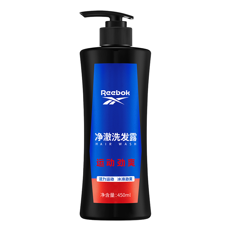锐步净澈洗发露-控油透爽450ml*1高清大图