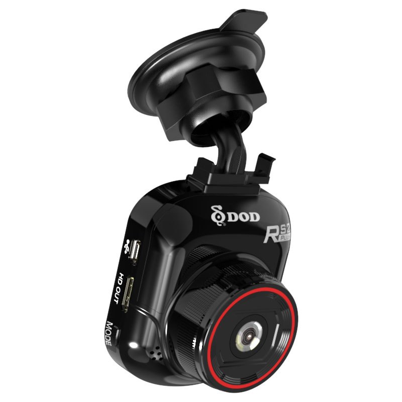 DOD RS2PLUS行车记录仪高清广角1200万 1080P夜视迷你一体机智能停车监控