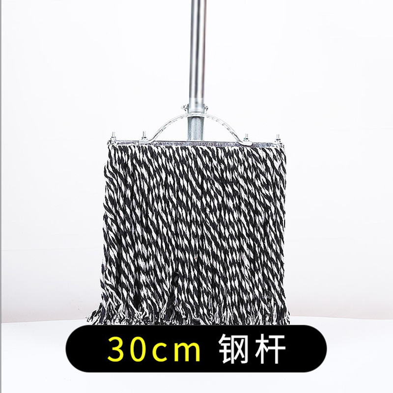 卡质 不锈钢杆老式墩布尘推圆头 钢杆 圆头 钢杆 一把装/把高清大图