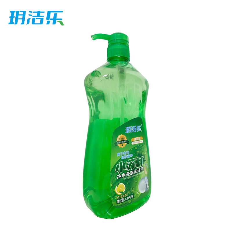 玥洁乐 小苏打冷水去油 洗洁精 1.18kg 瓶高清大图
