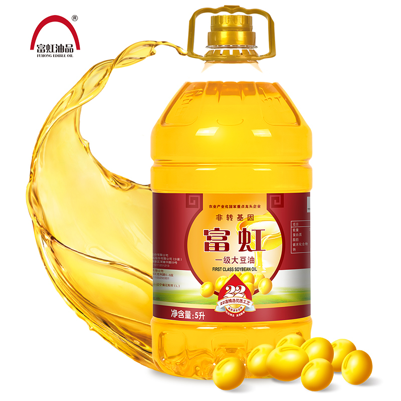 富虹油品5l非转基因一级大豆油