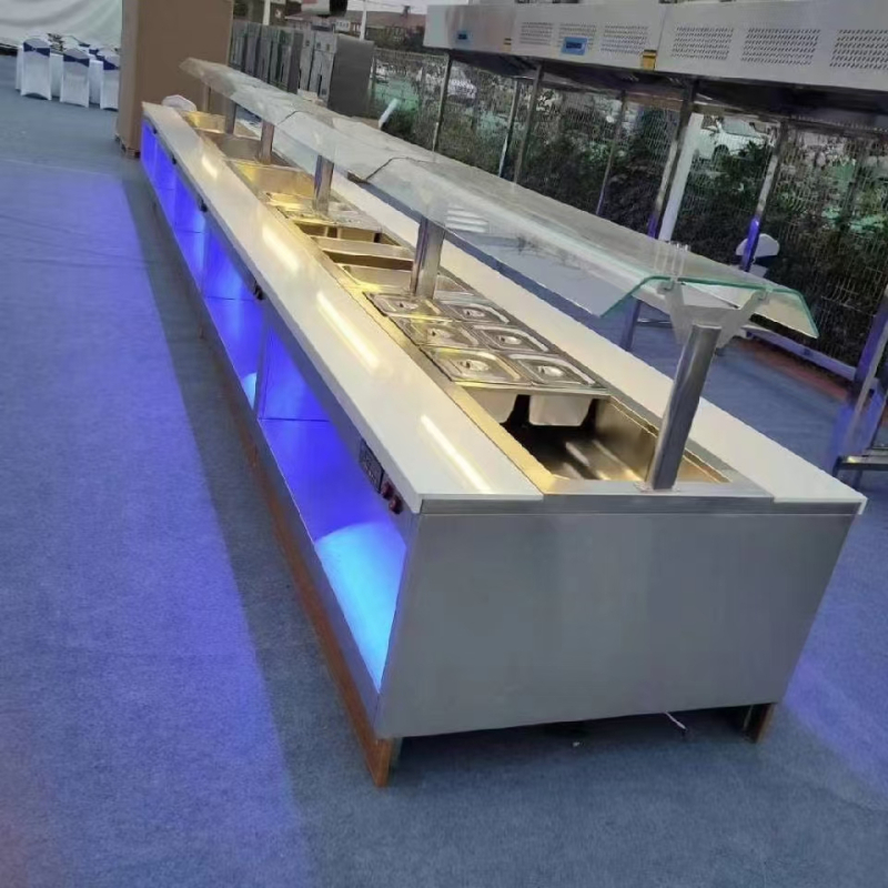 合祥源 订制取餐台 4780x600x760mm 单位:套高清大图