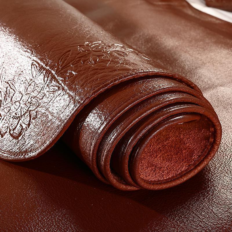 美帮汇[加特厚]皮凉席子1.5米1.8m床头层三件套软席硬席高清大图