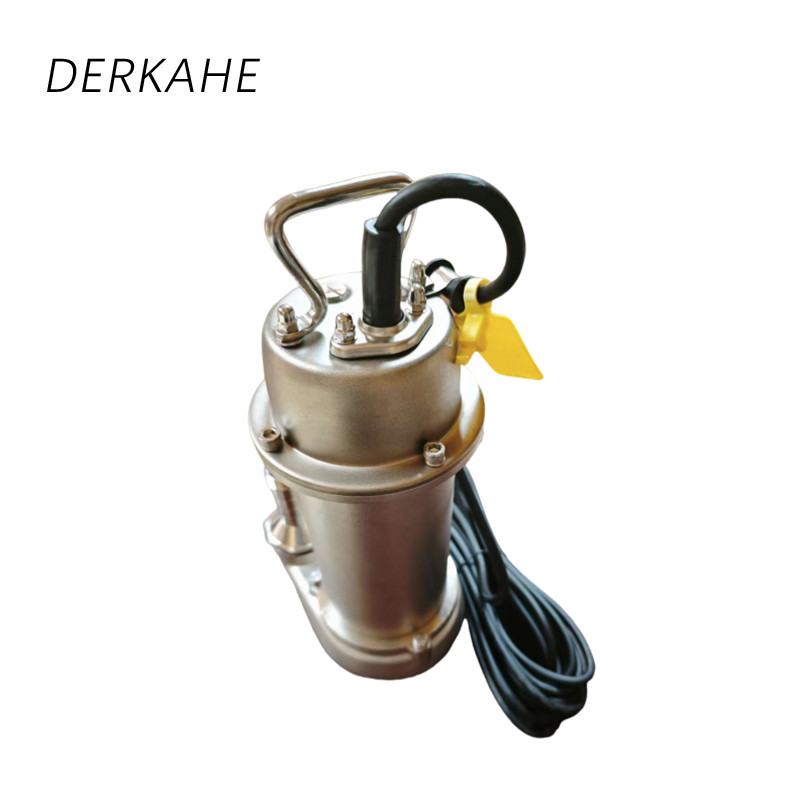 DERKAHE WQ(D)-S不锈钢污水污物潜水电泵 WQD8-8-0.55S(Z) 台高清大图