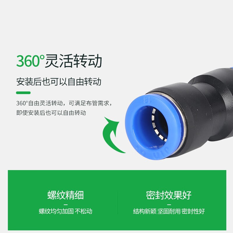 费斯托 直通(快插)PU08(单位:个)高清大图