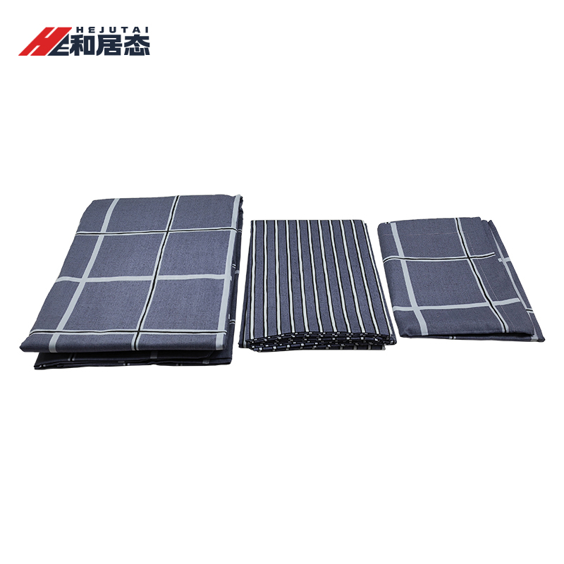 和居态 纯棉三件套 HJT-141 套高清大图