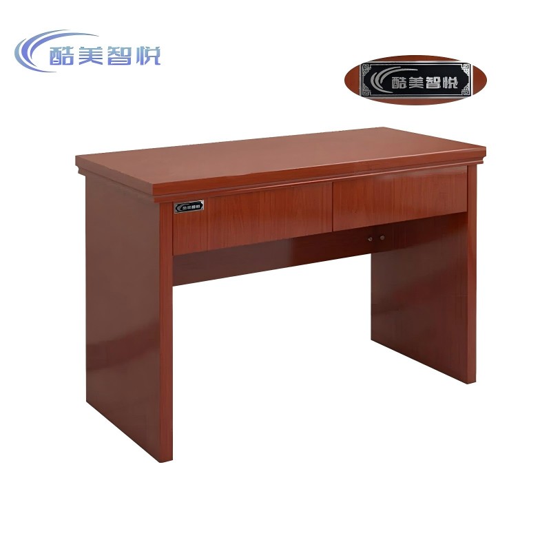 酷美智悦 双抽屉学习桌培训桌1.2*0.4m KM-XS85 张高清大图